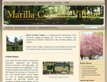 Tablet Screenshot of marillacountryvillage.com